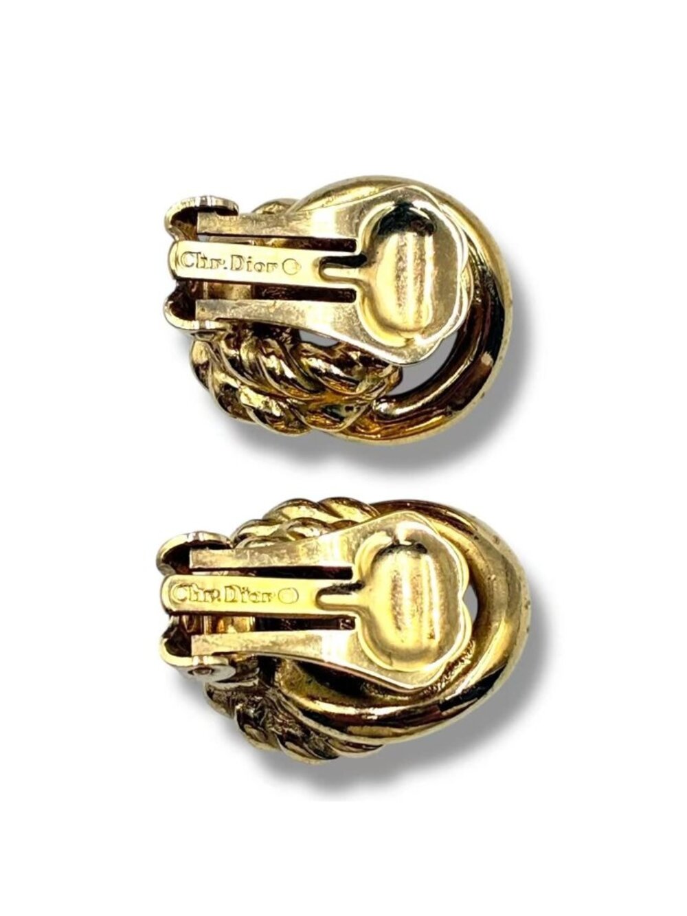 Dior Earrings Gold - Picture 3 of 3